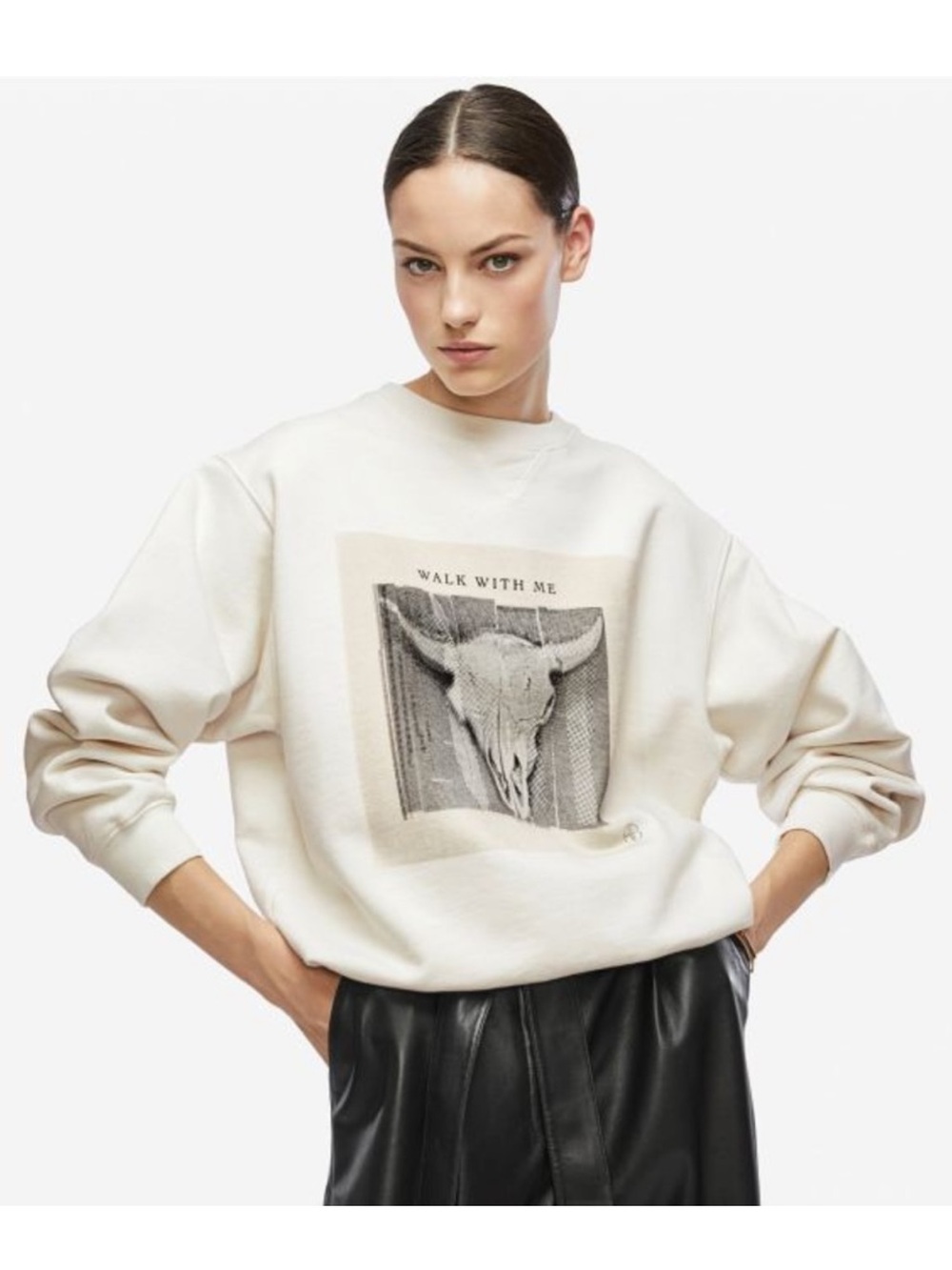 Anine Bing Walk With Me sweatshirt
